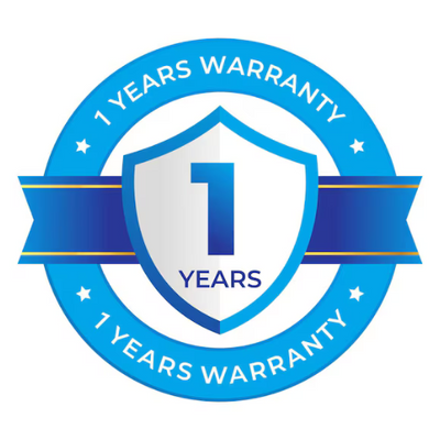 1 Year Warranty - Risk-free coverage