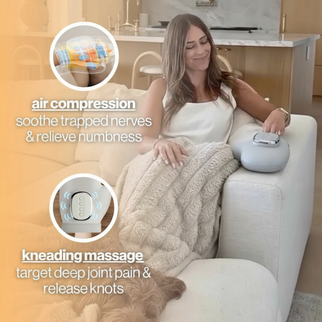 Neurivo™ Hand Massager - Support for Joint, Inflammation & Pain