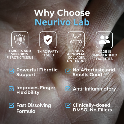 99.9% Pure DMSO for Dupuytren's Contracture