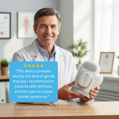 Hand Massager for Arthritis, Carpal Tunnel & Joint Pain