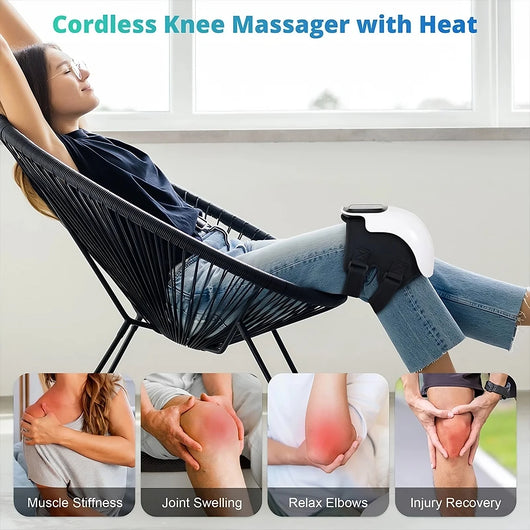 Knee Massager with Heat, Vibration & Infrared Relief