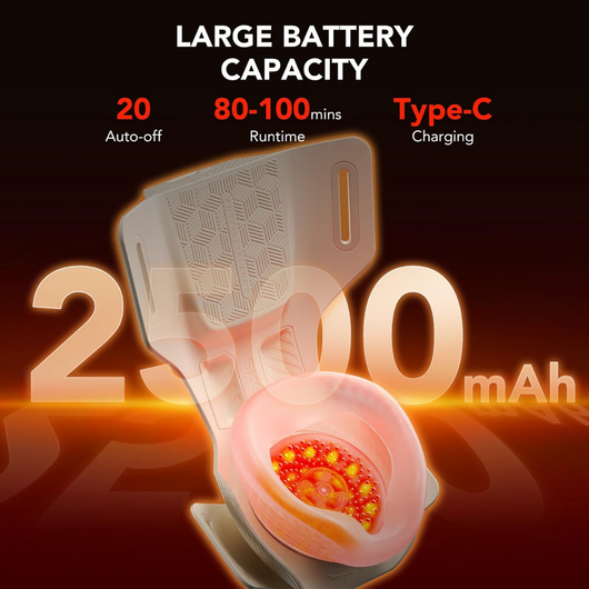 Therapeutic Knee Massager with Intelligent Massage Modes