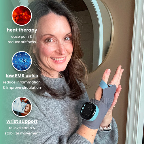 3-in-1 Wrist Massager for Stiffness & Carpal Tunnel Syndrome