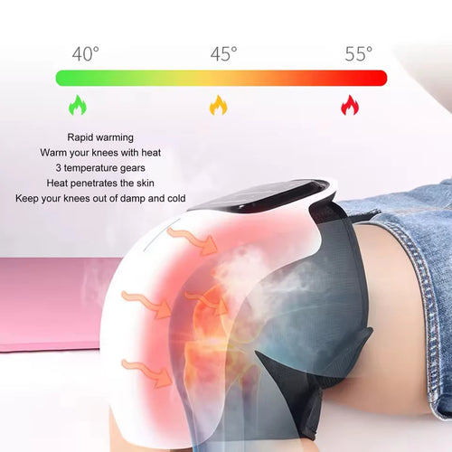 Knee Massager with Heat, Vibration & Infrared Relief
